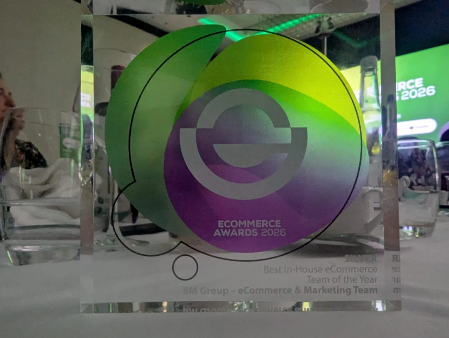 &nbsp;

"Achieving Silver in the Best In-House eCommerce Team of the Year category is an honour and fantastic recognition for everything our team has accomplished. To be recognised alongside some of the UK's leading ecommerce businesses highlights the hard work, innovation and dedication that our eCommerce & Marketing team brings to the business every day.
&nbsp;
Despite being a relatively small team, we manage an extensive digital operation across multiple brands, websites, apps and marketing channels, while continually driving innovation and delivering measurable results. This award is a reflection of our commitment to improving the customer experience, supporting our commercial objectives and embracing new opportunities to move the business forward.
&nbsp;
I'm incredibly proud of what we've achieved together, and while we're delighted with this recognition, it also motivates us to keep pushing boundaries and delivering even greater value for our customers and colleagues."
